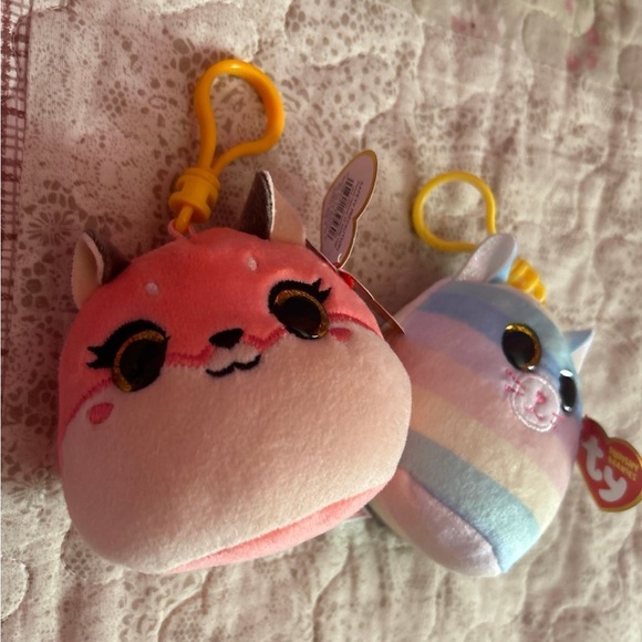 TY Teenie Beanies Keychains Set - Picture 3 of 3